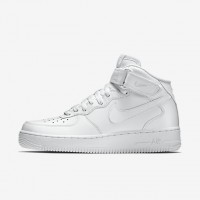 NIKE AIR FORCE 1 MID - WHITE